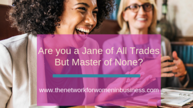 Are you a jane of all trades and Master of None
