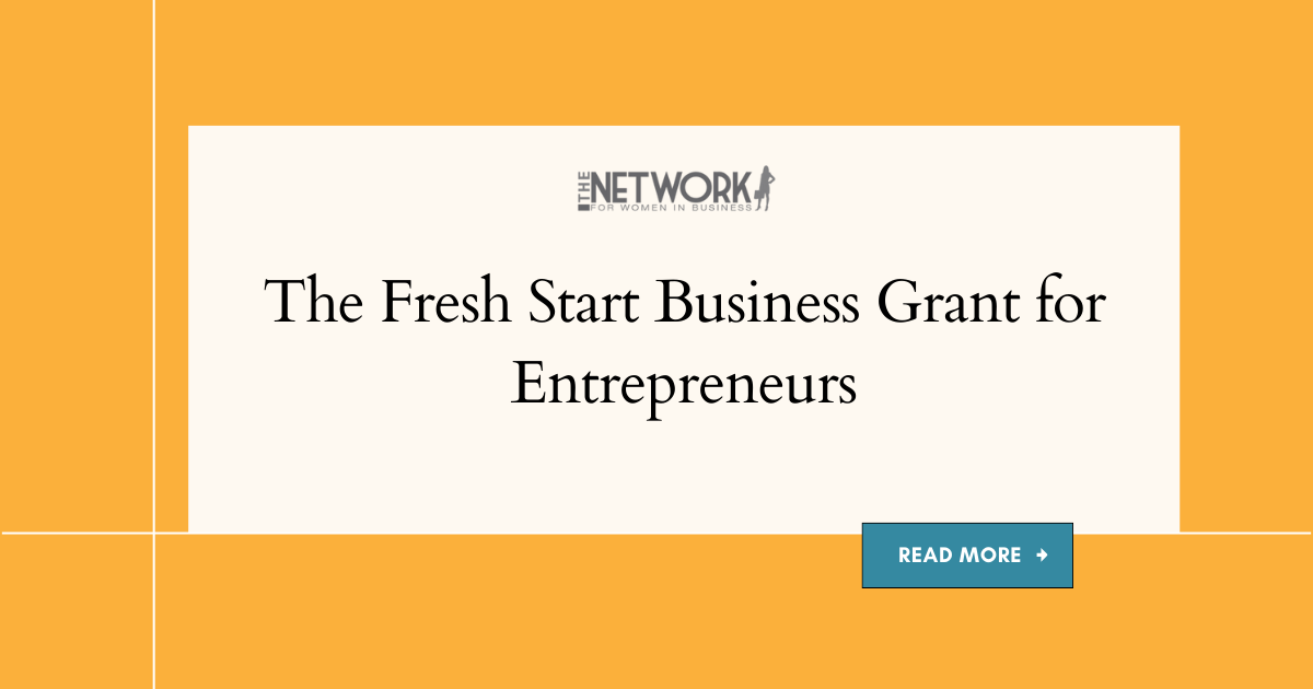 The Fresh Start Business Grant